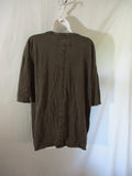 NEW WE THE FREE PEOPLE Tee 100% Cotton T-Shirt Top XS CHARCOAL GRAY