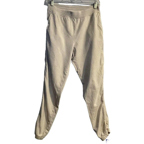 NEW AERIE SUNWASHED DESERT Sweatpant Yoga Pant Athletic Lounge Jogger S/P Pockets BEIGE