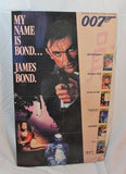 1988 JAMES BOND 007 Promotional Video Store Movie Poster Board Sean Connery 35"