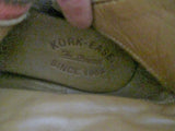 Womens KORK-EASE ANKLE BOOT Zip Leather Shoe Bootie RUST ORANGE 7 / 38