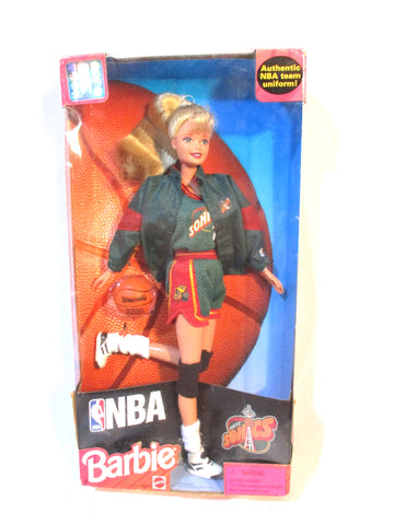 NEW NIB 1998 NBA BASKETBALL BARBIE DOLL Toy Mattel Sports