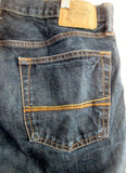 Mens ABERCROMBIE & FITCH Regular Straight Leg Pants Jeans Dungarees BLUE 33 X 32