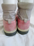 Youth Girls TIMBERLAND 16949 Hiking Trekking Boot Suede Leather Shoe PINK 4.5