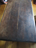 Vintage Antique Slim 70" DINING ROOM TABLE DISPLAY GOTHIC WOOD