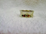 Signed 925 STERLING Silver Ring Sz 7.5 Band Statement Jewelry Wedding Promise Pinky