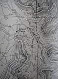 Vintage Set 1954 GEOLOGICAL TOPOGRAPHICAL MAP Chart UTAH Mt. Peale Survey