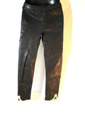 NEW ISABEL MARANT LEATHER SKI Trouser PANT 38 BLACK Legging NWT