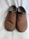 Womens MERRELL JUNGLE PRIMO DARK BROWN Leather Clogs Shoes 9.5 Slip on Mule