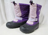Kids Toddler Girls SOREL Insulated Rain Snow Duck Boots Shoes Winter PURPLE 13