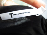 ALEXANDER WANG Tee T-Shirt Dress One Piece S BLACK