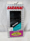 NEW Womens SARANAC Leather Workout Core Fitness Gloves BLACK TEAL BLUE L