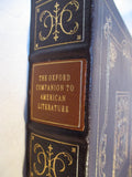 NEW EASTON PRESS OXFORD COMPANION AMERICAN LITERATURE Leather Book Collectible Gilt