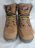 Womens RED WING 2340 KING TOE 5-Inch Leather HIKER Boots Work BROWN 6.5 Trekking