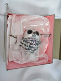 NWT NEW JUDITH LEIBER SNOWY OWL Purse Evening Bag Bird WOW!