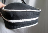 LE SPORT SAC Signature Shoulder Bag Crossbody Swingpack Purse BLACK Lesportsac