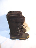 KHOMBU NORDIC BROWN Mulkuk Sherpa Boots Snow Rain 8 Shoes