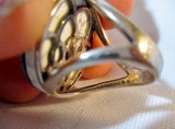 SILPADA 925 STERLING SILVER HOWLITE STONE Ring Sz 7 STATEMENT 13g Band Jewelry Wedding