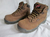 Womens RED WING 2340 KING TOE 5-Inch Leather HIKER Boots Work BROWN 6.5 Trekking