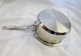 Cuisinart 7193-20 Chef's Classic Stainless Steel 3 Quart Saucepan Sauce Pan Cooking Stove Top