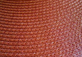 New Womens J. CREW PAPER STRAW Brim Sun Hat PEACH PINK OS Woven Summer