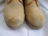 Womens TIMBERLAND USA Leather HIKING Boot Chukka BROWN 9 NUBUCK Ankle Trek Shoes