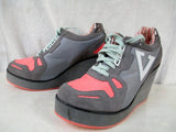 Womens VOLATILE KICKS Wedge Heel Sneaker Bootie Shoes GRAY PINK 8.5
