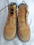 Youth TIMBERLAND KIDS Basic WATERPROOF Leather HIKING Boots WHEAT 4.5 BROWN
