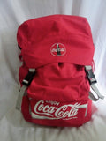 ENJOY COCA COLA BACKPACK Shoulder Rucksack Travel BAG RED Vegan Canvas