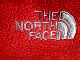 Womens THE NORTH FACE FULL ZIP FLEECE JACKET Coat SP POLARTEC RED Burgundy Gray