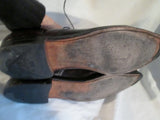 Mens ALLEN EDMONDS PARK AVENUE Leather OXFORD Cap Toe Shoes 14E BROWN Loafer USA