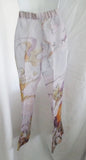 NEW PRADA ITALY SILK Sheer Pants Trouser 42 / 10 PURPLE TATTOO Womens