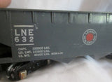 Vtg Set 3 Metal Tin Plastic AMERICAN FLYER Train Tanker READING 630 LNE 632 Lot