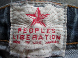 Womens PEOPLE'S LIBERATION BELLA MONACCO CALIFORNIA USA Jeans 29 Pants
