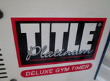 TITLE PLATINUM DELUXE GYM TIMER Boxing Punching Training Gym Fitness Ring Electronic