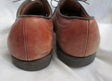 Mens ALLEN EDMONDS 18711 STOCKBRIDGE Leather OXFORD Loafer Shoes 10EEE BROWN USA