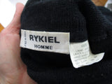 RYKIEL HOMME ITALY Turtleneck Wool Sweater BLACK L Mens Jumper Jacket