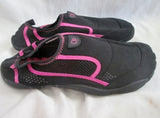 Womens OP OCEAN PACIFIC Aqua Water Waterproof Mesh Shoes 9 / 10 BLACK PINK Synthetic