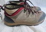 Mens LAND'S END 394050 Suede Leather Trail Hiking Boot Shoe 10D BROWN Trek