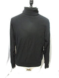 RYKIEL HOMME ITALY Turtleneck Wool Sweater BLACK L Mens Jumper Jacket