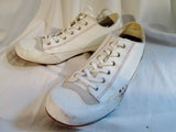 Mens KENNETH COLE ECCENTRIC LOWRISE LEATHER Sneaker Trainer WHITE 13 Athletic Shoe