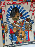 SENNUFER MERIT Canvas Tote Beach Bag Carryall Vegan HIEROGLYPHIC EGYPT