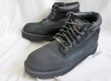 Mens SKECHERS Waterproof Leather Boot Shoe Trail Hiking 11 BLACK Trek Work