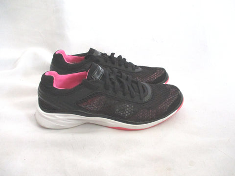 Avia 9999 Avi-Motion Women's Archrocker Flex Plus Sneaker Shoe Black White  Sz 7