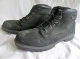 Mens TIMBERLAND 6302R NEWMARKET CAMP Leather HIKING Boots BLACK 11 CHUKKA
