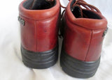 Mens SAO 6307 Leather Chukka Desert Boots Shoes Loafers BURGUNDY BROWN 7