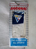 NEW Youth Boys Girls SARANAC Leather ALL SPORTS Glove WHITE M - Left Hand