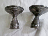 DUCHIN CREATION Set 2 STERLING SILVER Candelabra Candle Holder Candlestick Weighted