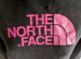 Womens THE NORTH FACE Signature Hoodie SWEATSHIRT Jacket M BLACK PURPLE