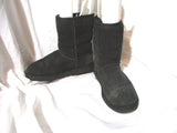 UGG AUSTRALIA 5825 CLASSIC Short Suede Winter BOOTS 7 BLACK Uggs
