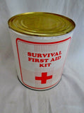 Vtg Apocalypse SURVIVALIST BOMB SHELTER FIRST AID SURVIVAL KIT Can S.I. Equipment